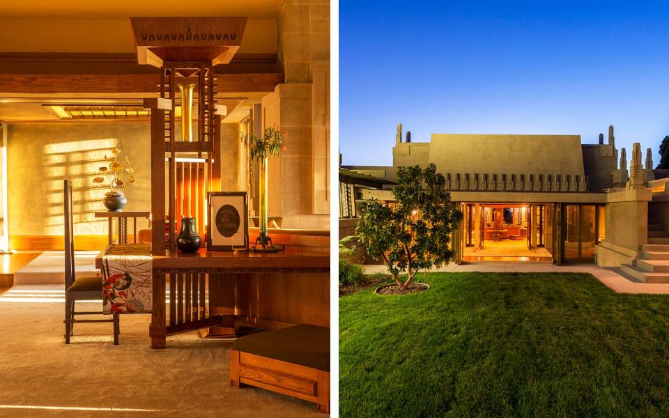 Hollyhock House in Los Angeles, California