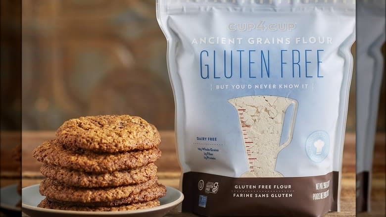 Bag of gluten-free flour