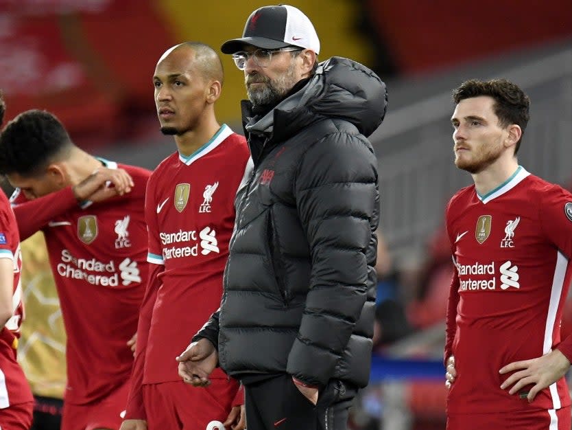 <p>Klopp initially used simple instructions to transform the Reds</p>EPA