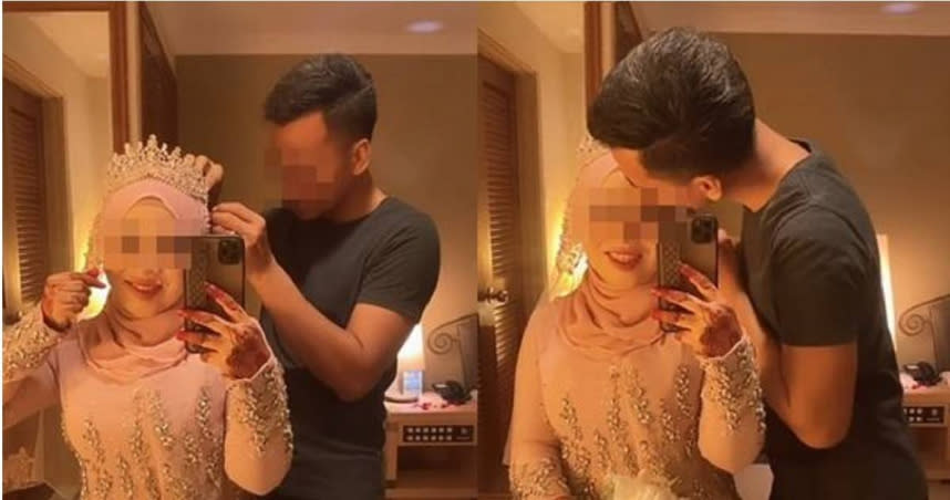 馬來西亞穆斯林興起開箱新娘風潮。（圖／翻攝自TikTok）