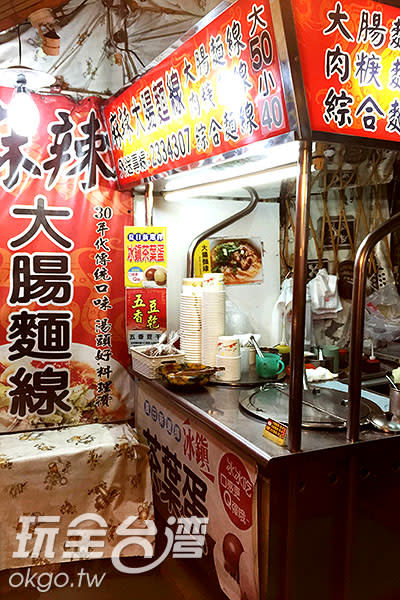 麻辣大腸麵線是許多在地人的早餐／玩全台灣旅遊網攝