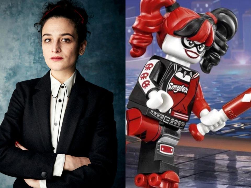 jenny slate harley quinn lego movie