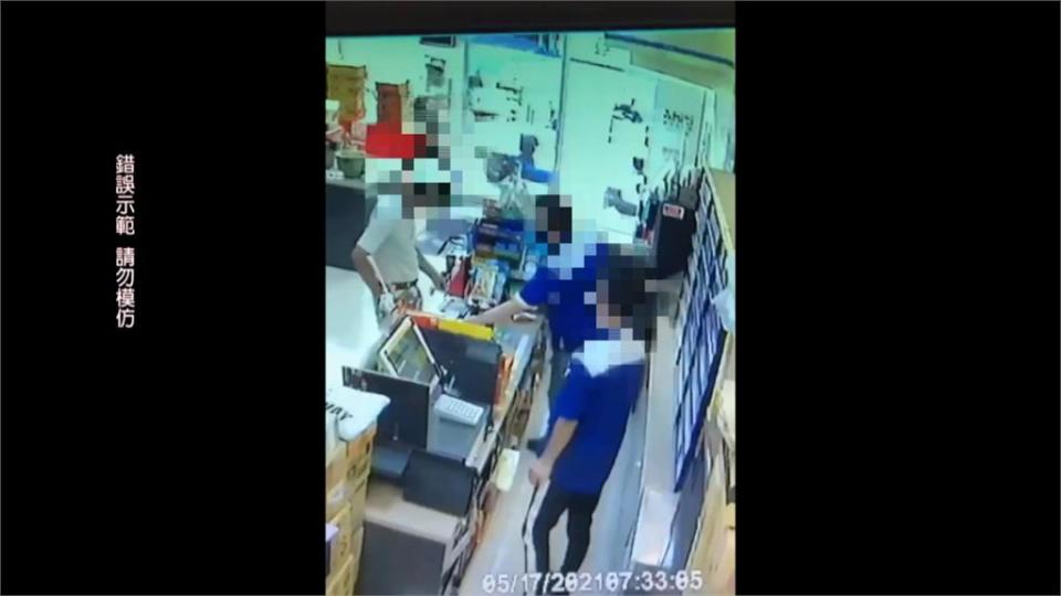 莽男進超商沒戴罩　店員想報警遭打到頭破血流