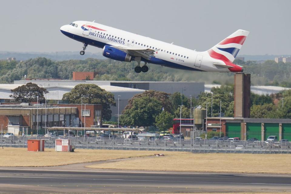 British Airways owner IAG today revealed record third-quarter profits, despite a €50 million (£44 million) hit from ‘higher disruption’’ (Jonathan Brady/PA) (PA Archive)