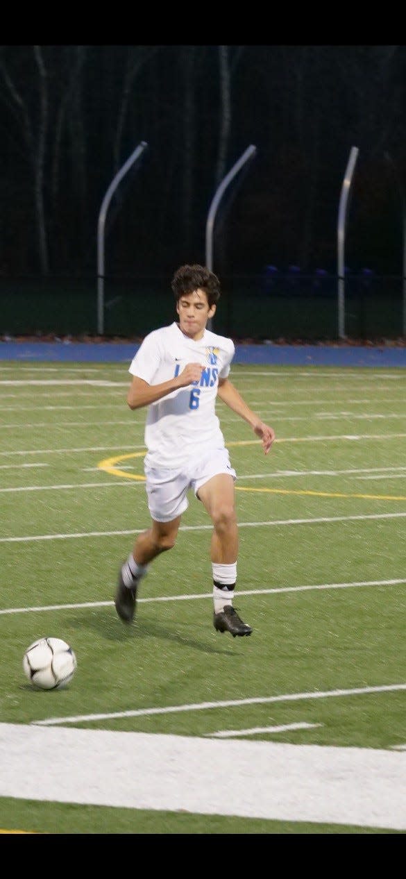 Nico Sullivan of JPII boys soccer.