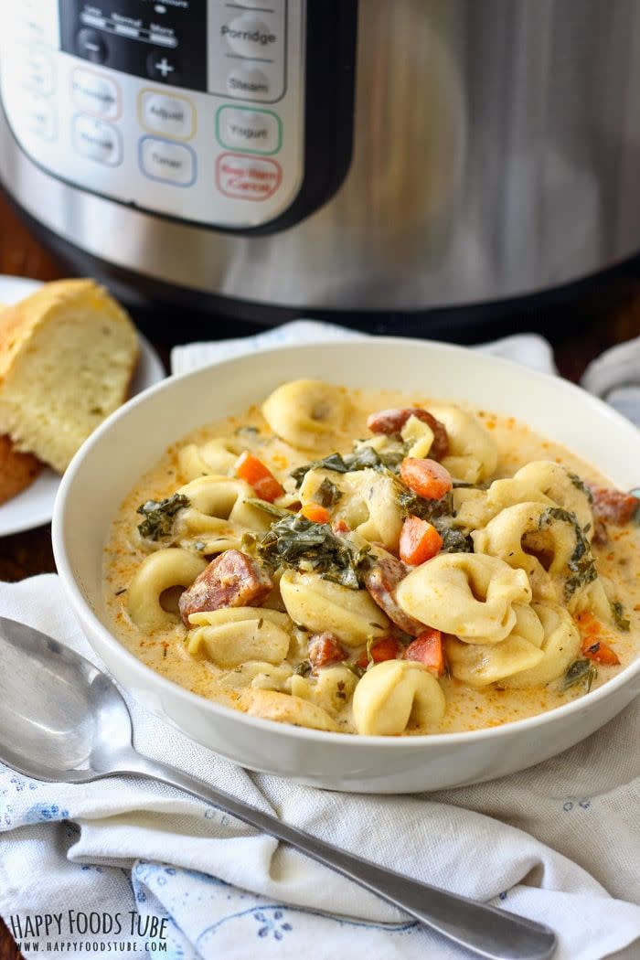 Creamy Tortellini Soup