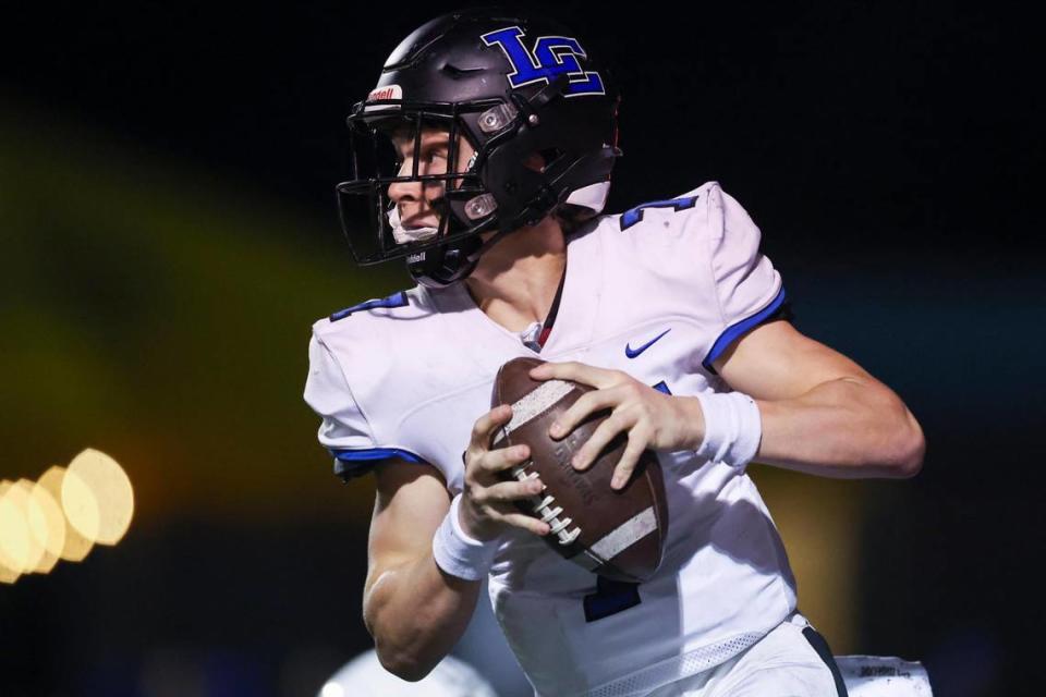 Jackson Wasik has passed for more than 5,000 yards during his career at Lexington Catholic.