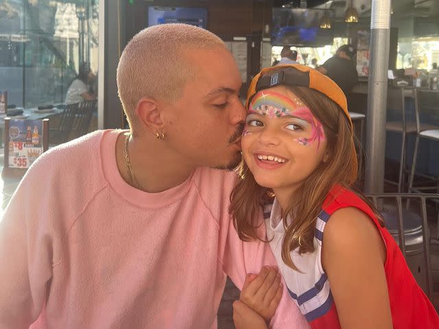 Ashlee Simpson Instagram Evan Ross and his daughter Jagger Ross