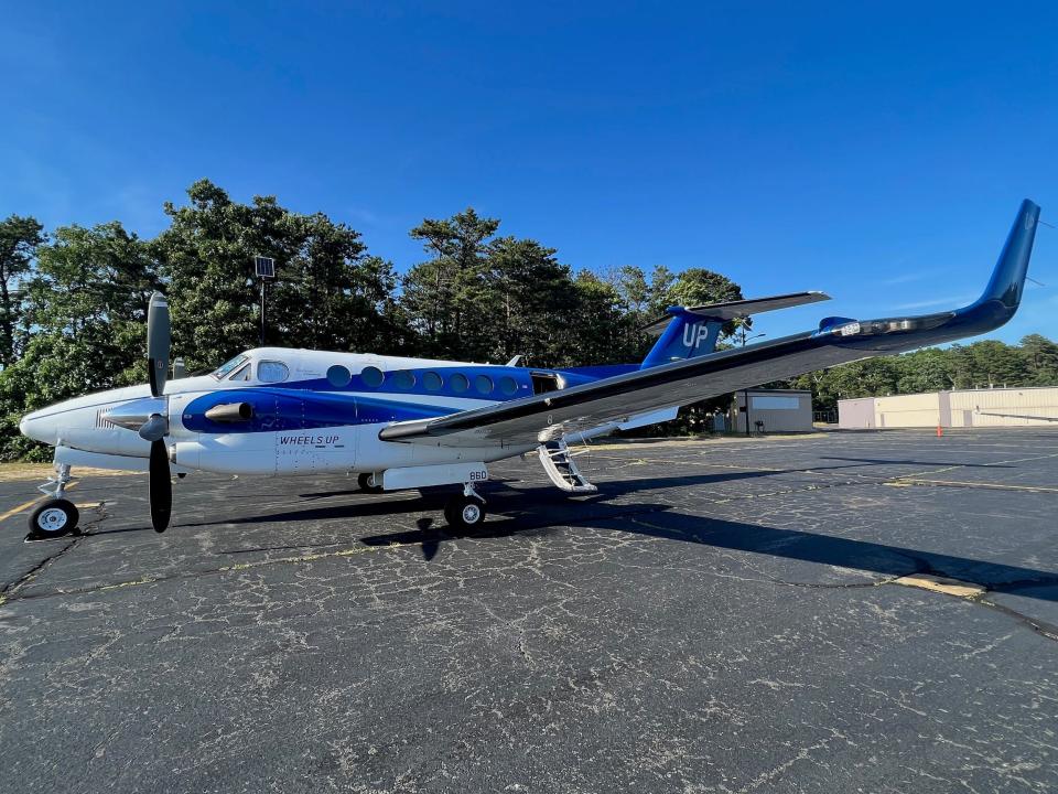 Wheels Up King Air 350i.