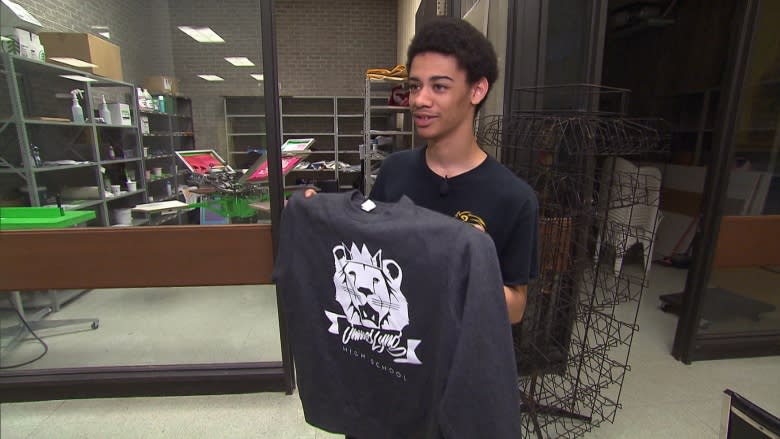 James Lyng High School students design their own uniforms