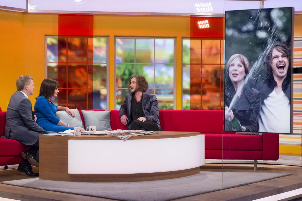 Roger Griffiths, pictured speaking to Lorraine Kelly and Aled Jones on 'Daybreak' in 2013. (Shutterstock)