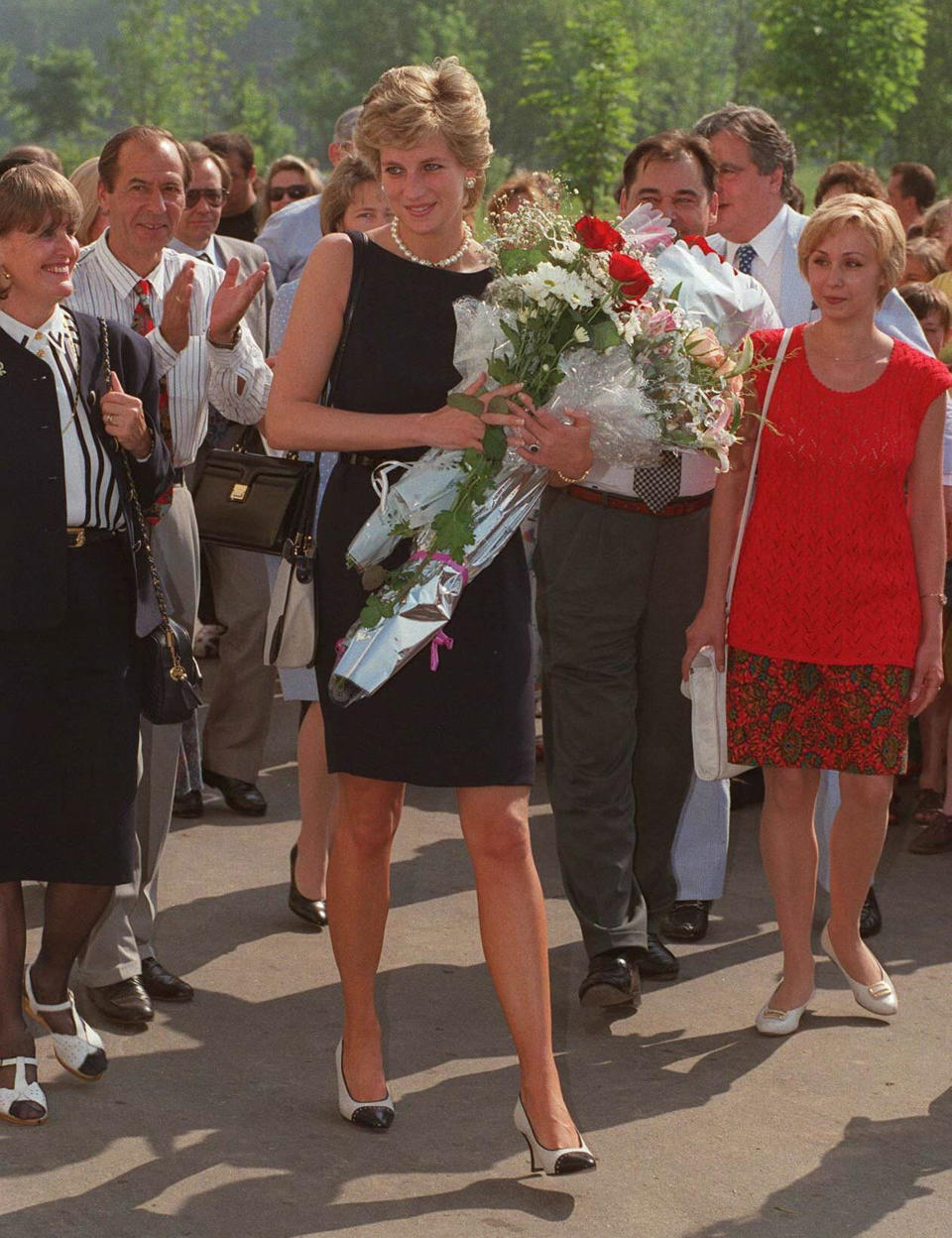 LADY DIANA À MOSCOU EN 1995