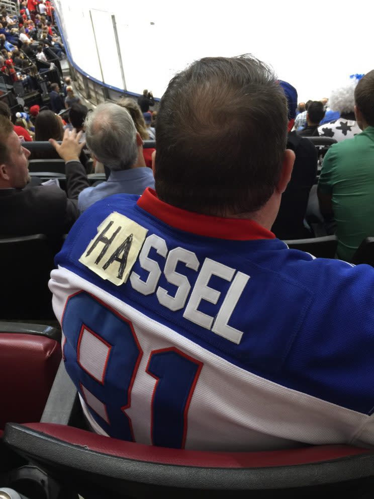 Phil Kessel Jersey Foul