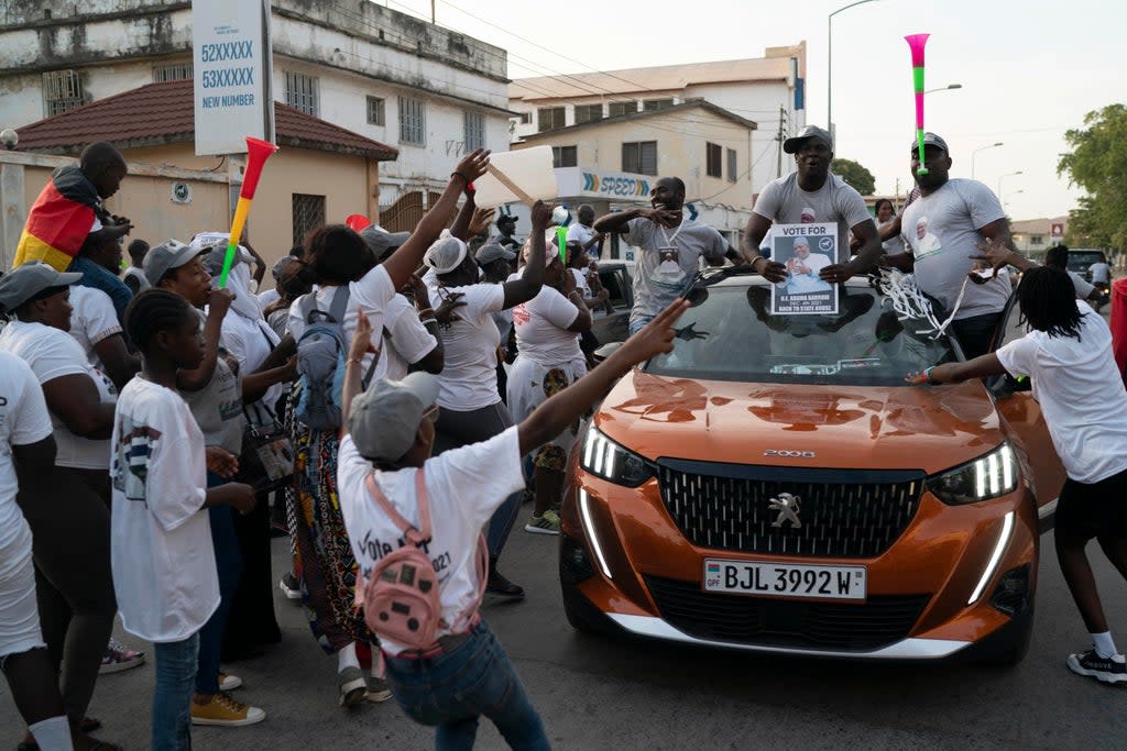 Gambia Election (Copyright 2021 The Associated Press. All rights reserved.)