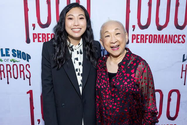 <p>Rebecca Michelson</p> Awkwafina and Lori Tan Chinn