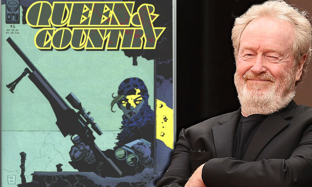 Ridley Scott is directing comic book adaptation Queen & Country