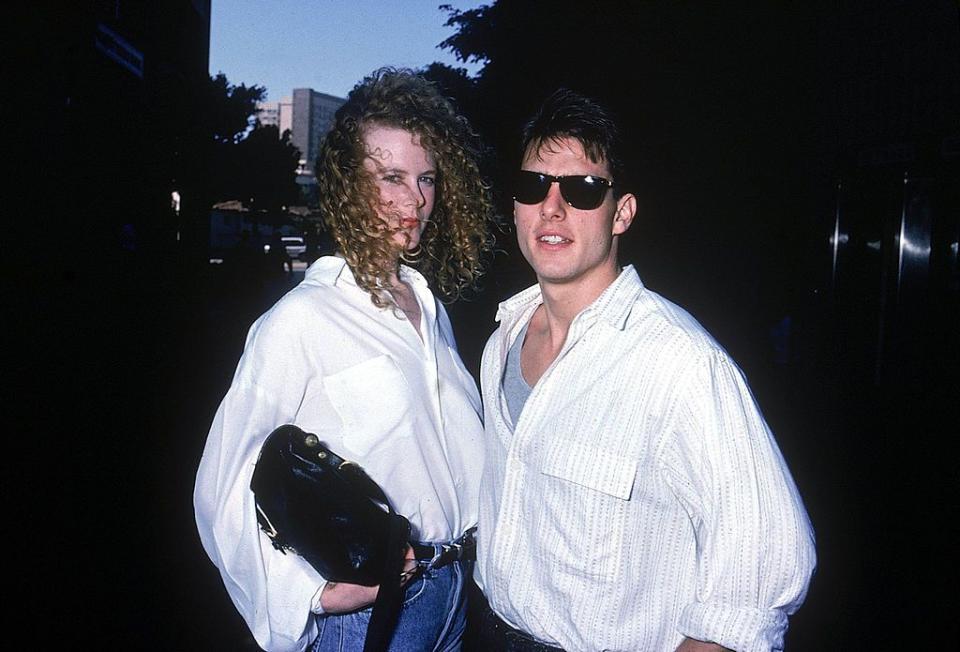 1990: Nicole Kidman and Tom Cruise