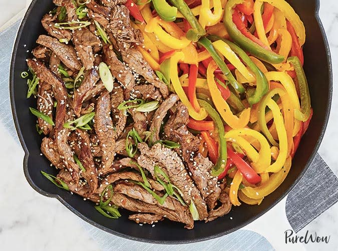 15-Minute Skillet Pepper Steak