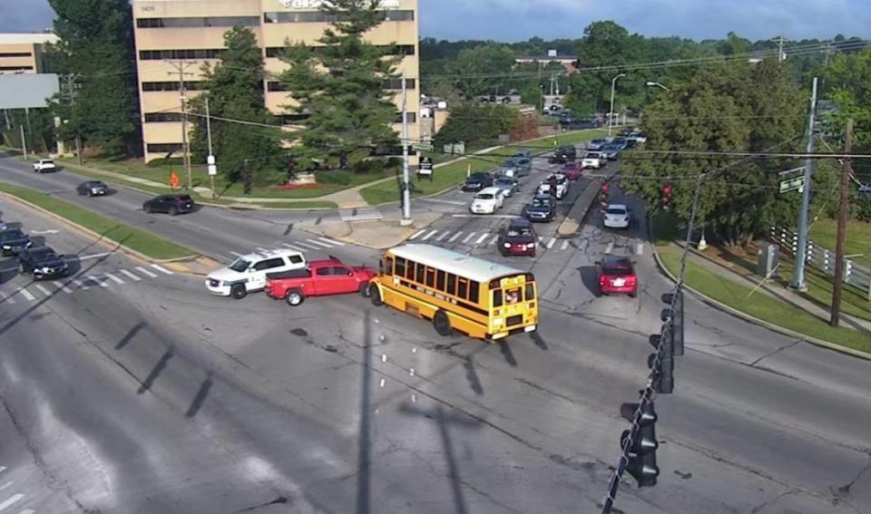 Fayette County Public Schools bus involved in crash on district’s first