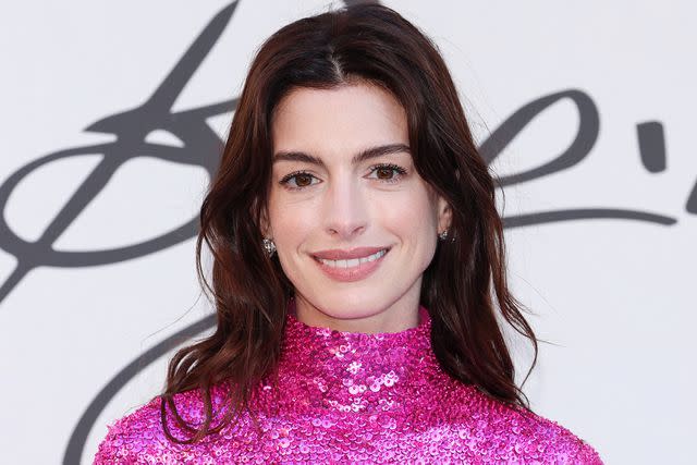 <p>Daniele Venturelli/WireImage</p> Anne Hathaway