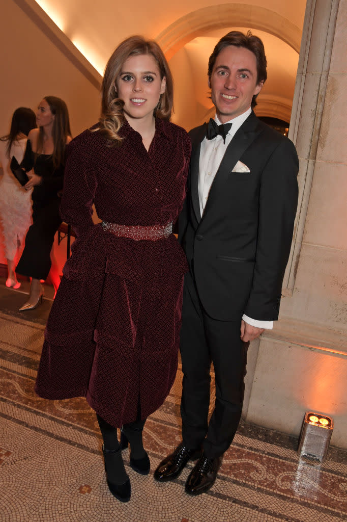 Princess Beatrice has been dating Edoardo for around a year, pictured here in March 2019 [Photo: SWNS]