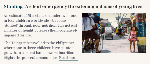 Stunting | A silent emergency threatening millions of young lives