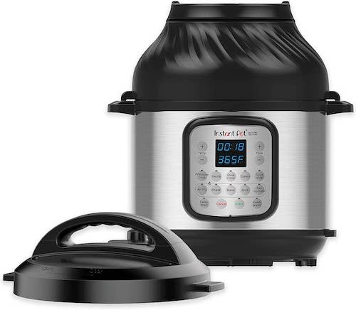 best rice cookers, Instant Pot Duo Crisp 11-in-1 Electric Rice Cooker with Built In Air Fryer