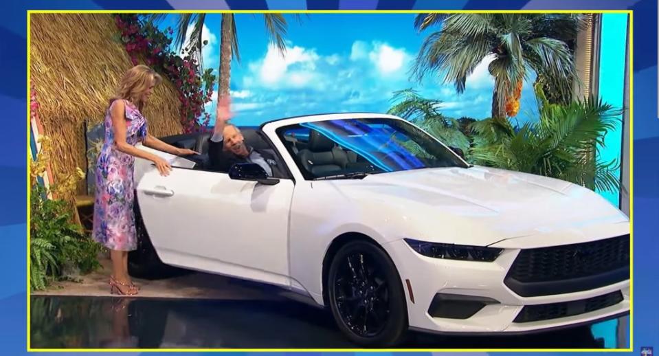 Max, an avid “Wheel of Fortune” watcher from Illinois, took home a Mustang Convertible. Wheel of Fortune