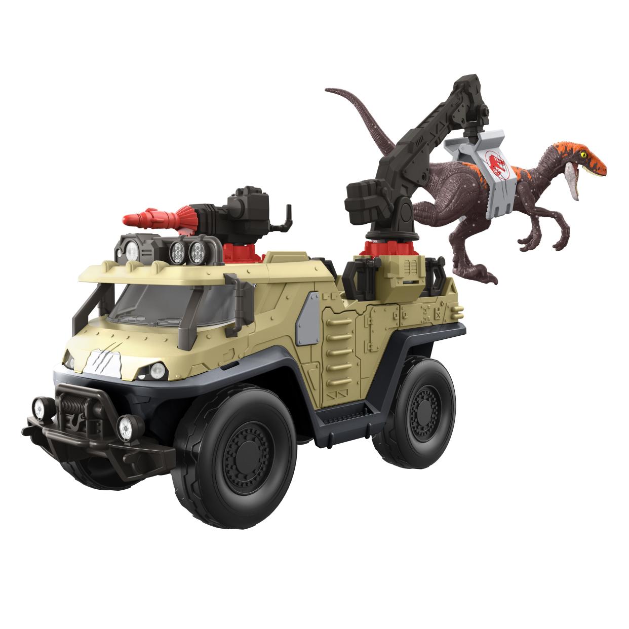 Jurassic World Capture 'N Crush Truck (Photo: Mattel)