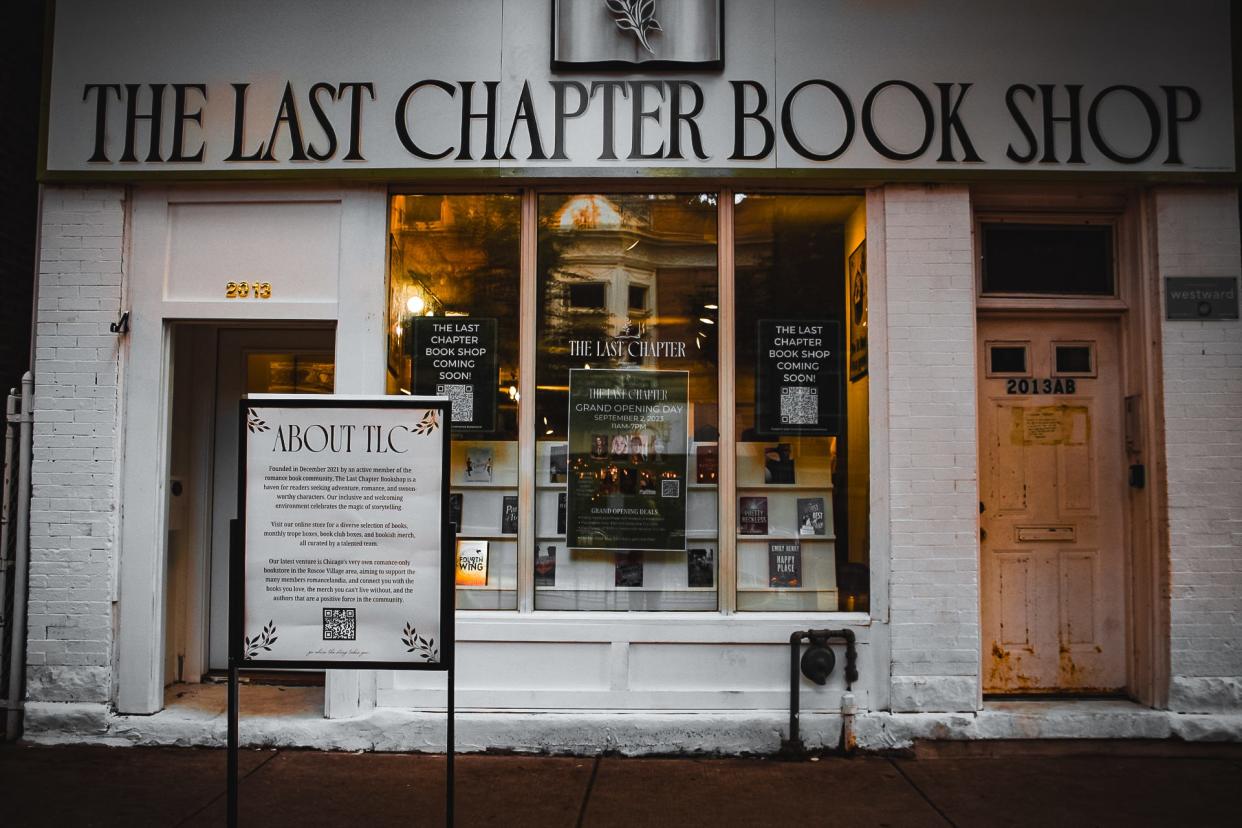 The Last Chapter Book Shop is an all-romance bookstore in Chicago.