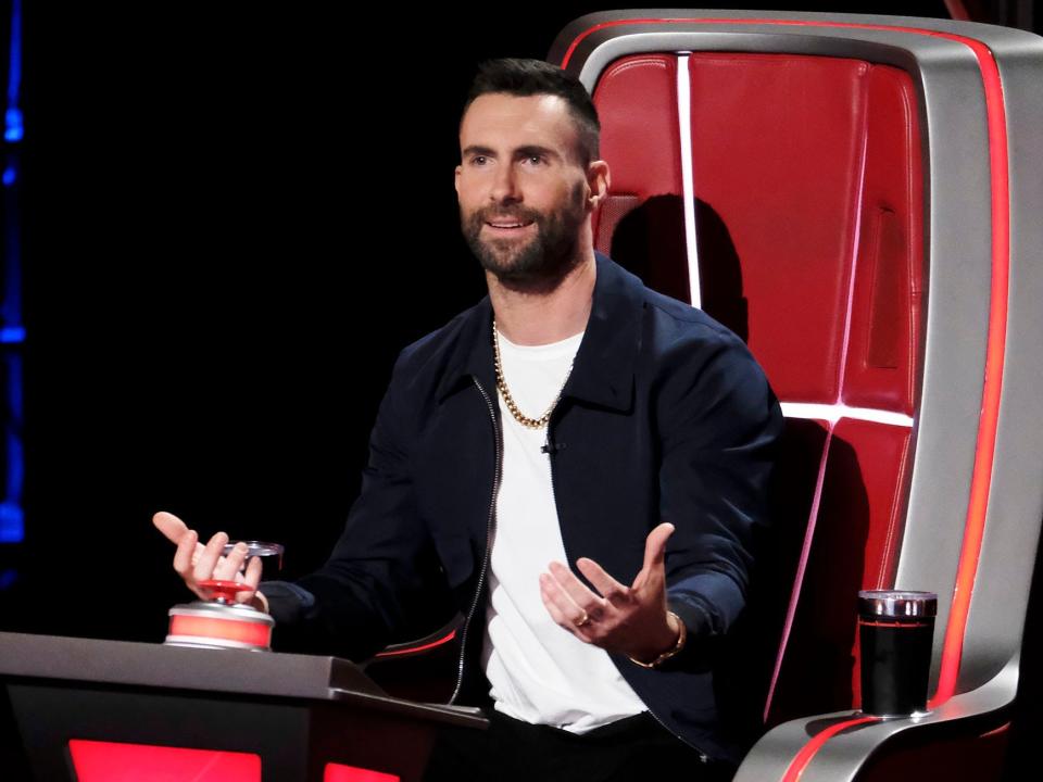 adam levine on the voice