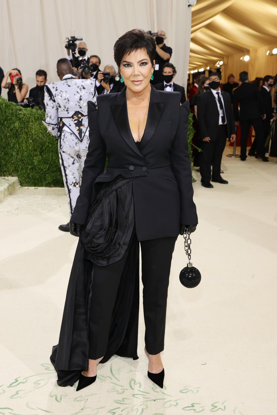 The 2021 Met Gala Celebrating In America: A Lexicon Of Fashion - Arrivals (Mike Coppola / Getty Images)