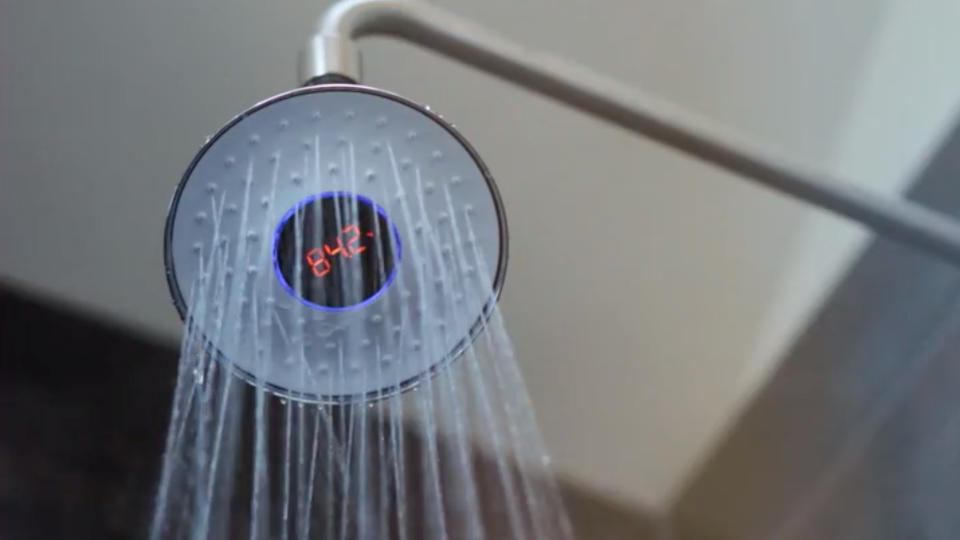 Now you can measure how much water you use during your showers. (Photo: Amazon)