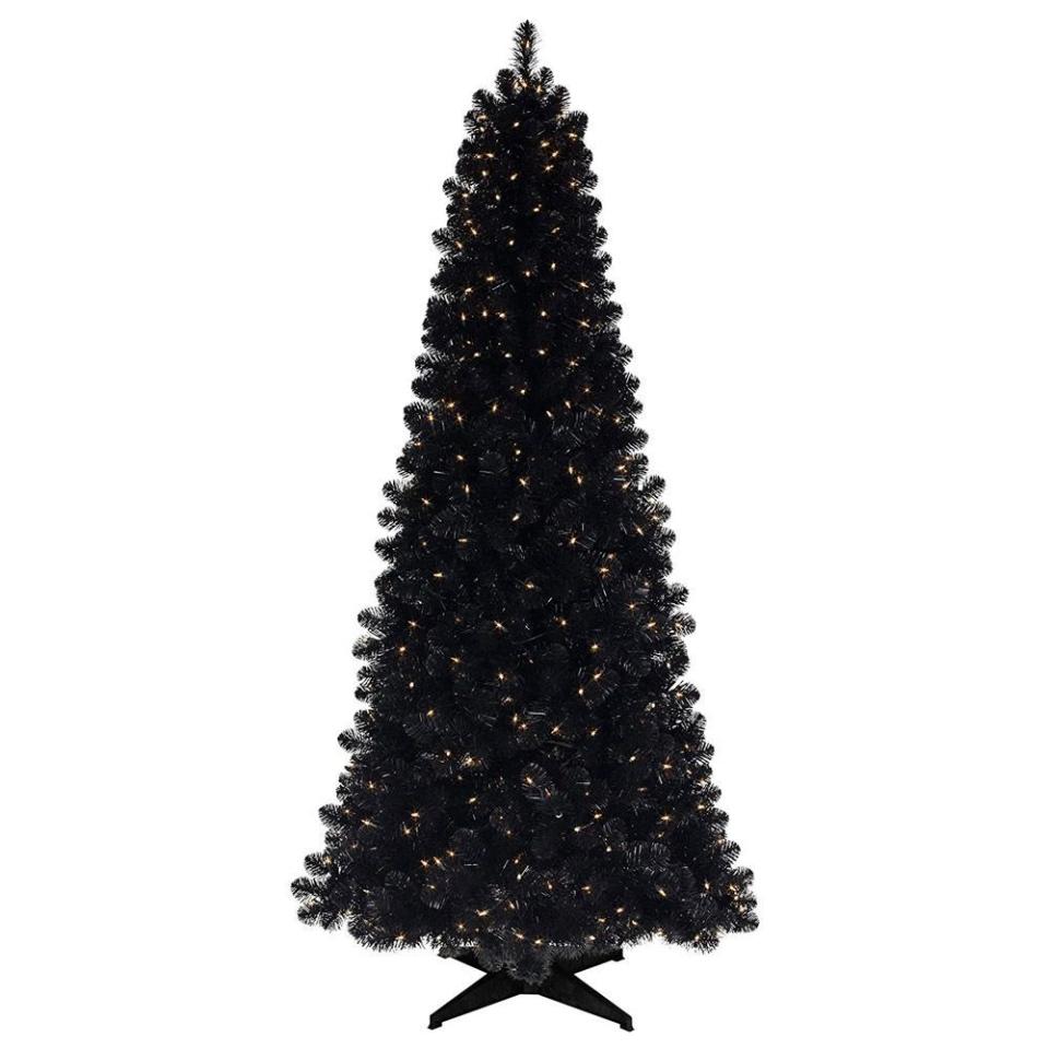 Treetopia Black Artificial Christmas Tree