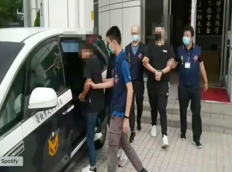 方璿餐酒館被砸，警逮5嫌，3人收押禁見。（圖／翻攝畫面）