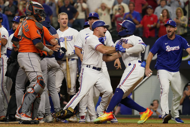 Abreu, Baker, García ejected from ALCS Game 5 as benches clear