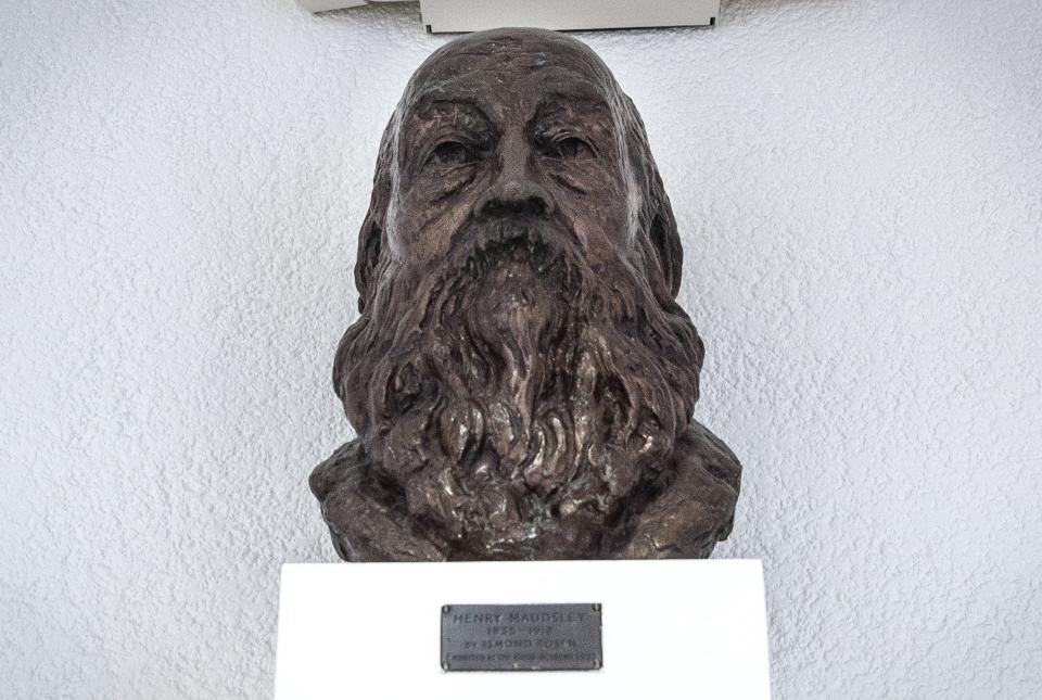 Bronze bust of Henry Maudsley - Credit:  John Nguyen