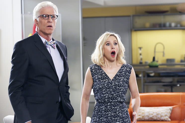 Ted Danson and Kristen Bell