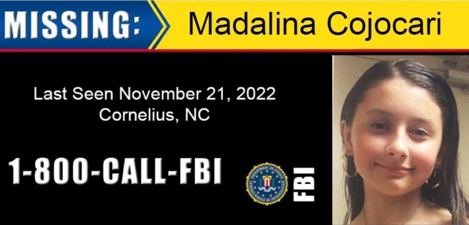 The last confirmed sighting of Madalina Cojocari was on November 21 (FBI)