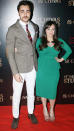 Imran Khan and Avantika pose for the shutterbugs.