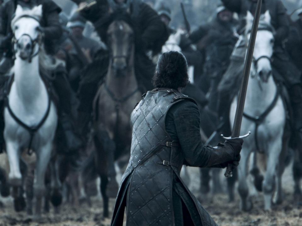Jon Snow Cavalry charge