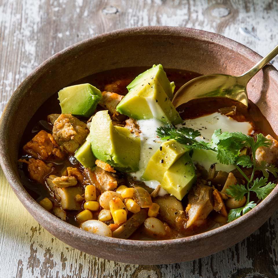 Chicken Chili with Sweet Potatoes