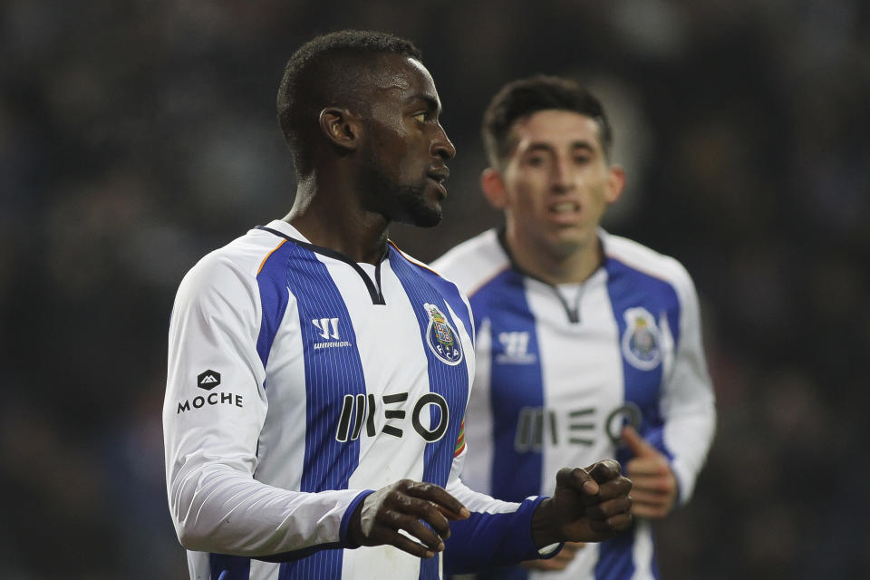 Durante su estadía en Porto, Martínez compartió vestidor con el mexicano Héctor Herrera (atrás). (Foto: NurPhoto/NurPhoto via Getty Images)