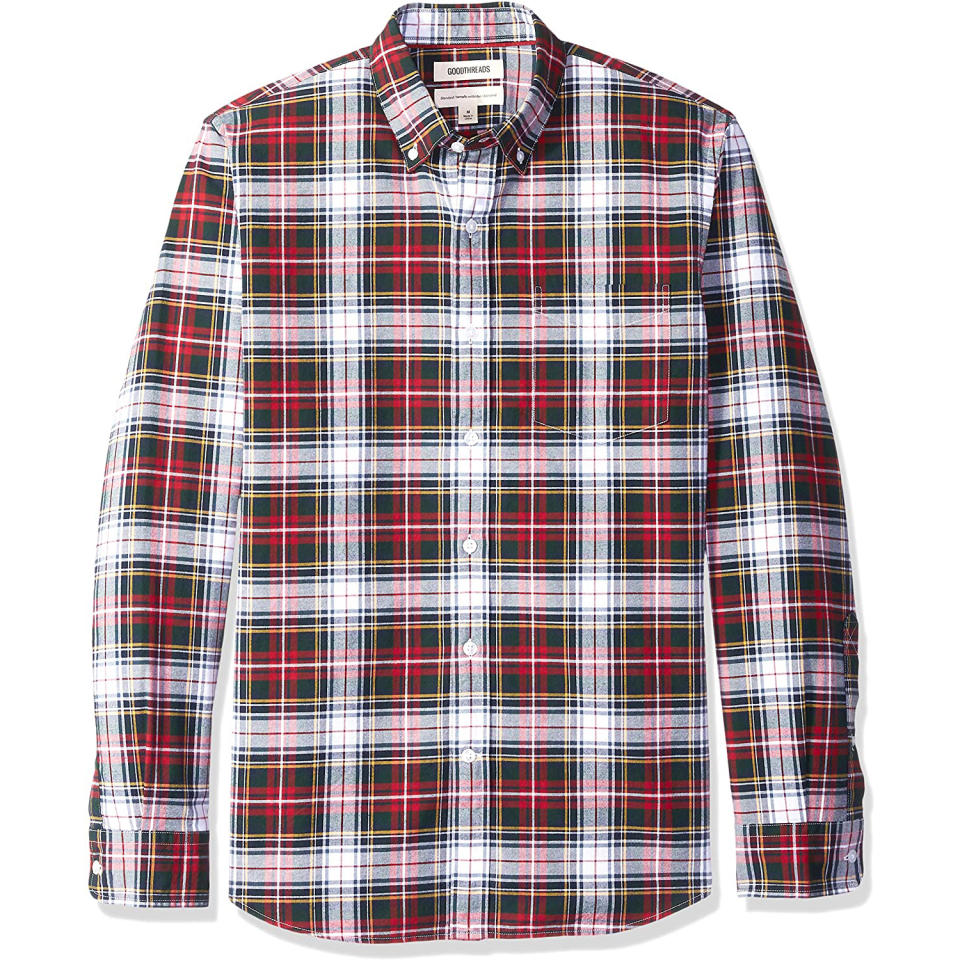 Goodthreads Plaid Oxford Shirt