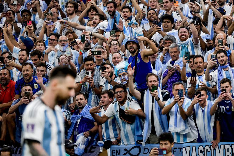 Todos los ojos sobre Messi