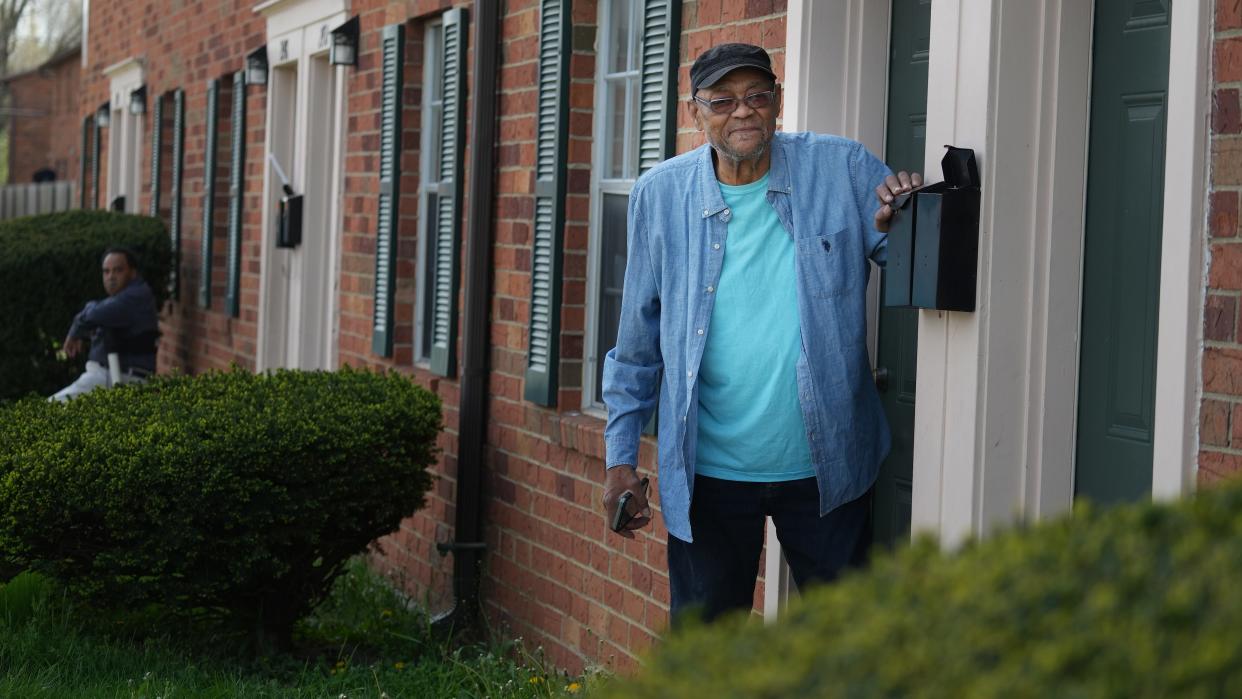 Even though many of them have lived there for years, tenants like Al Drinks, 76, of the Sandridge Apartments has been told they must move by July by the complex's new owners.
