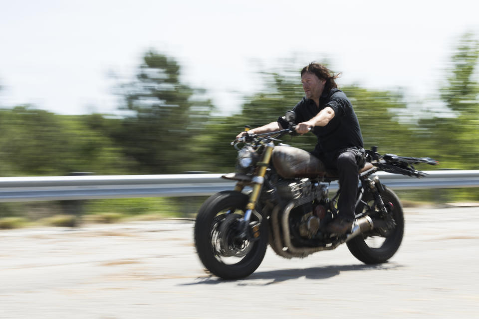 Norman Reedus as Daryl Dixon - The Walking Dead _ Season 8, Episode 1 - Photo Credit: Jackson Lee Davis/AMC