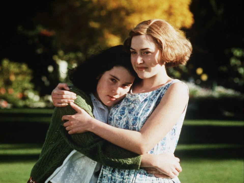 Lynskey and Kate Winslet in ‘Heavenly Creatures’ in 1994 (Rex Features)