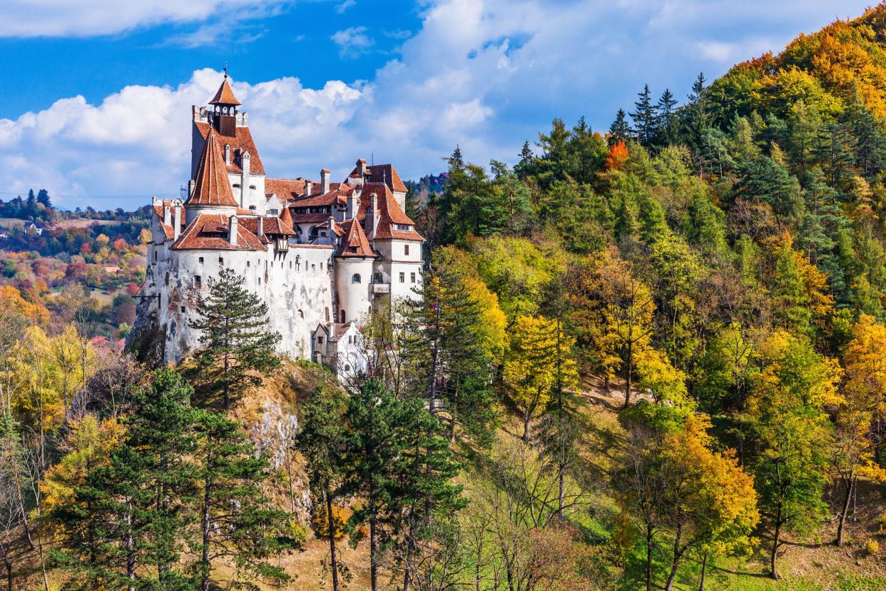 bran castle in romania