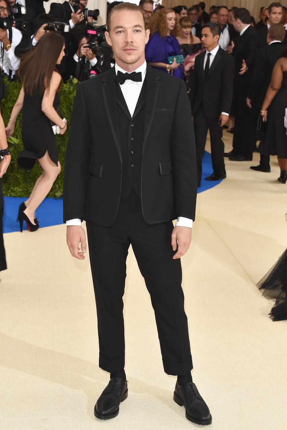 Diplo in Thom Browne